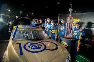 Jake Bollman Secures First ARCA Menards Series West Win in Rain-Shortened Colorado Race