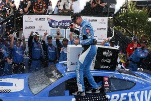 Denny Hamlin NASCAR Dover Victory Hits Viewership Snag Amid Rain Delay and Fan Backlash