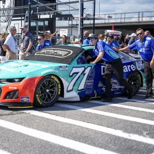 Michael McDowell Penalized, Starts Last at Kansas Race