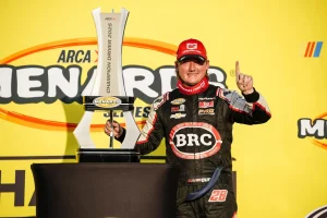 Brenden Queen Claims ARCA Title After Thrilling Toledo Finale