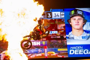 Haiden Deegan’s Smart Play Secures Back-to-Back Supercross Wins