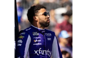 Bubba Wallace Rallies NASCAR Stars to Back Brad Perez