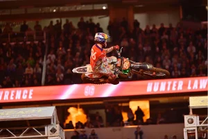 Hunter Lawrence Claims First 450 SX Win in Thrilling Texas Race