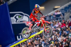 Hunter Lawrence’s Supercross Consistency Fuels Title Lead