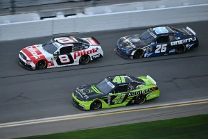 Sam Mayer Shocks with Pole Position at EchoPark Speedway