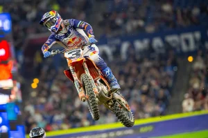 Hunter Lawrence Extends Lead Over Eli Tomac in Indy Clash