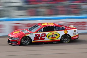 Joey Logano Leads Team Penske Trio in Phoenix Qualifying Showdown