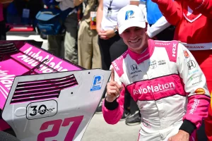 Kyle Kirkwood Stuns with Podium Finish in IndyCar Phoenix Debut